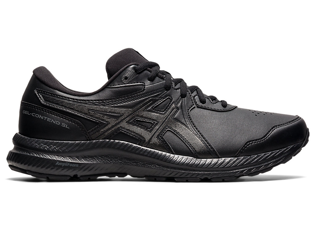 conformidad isla Tiza Men's GEL-CONTEND WALKER | Black/Black | Running Shoes | ASICS