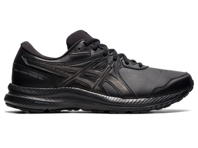 GEL CONTEND WALKER Men Black Black Men s Running Shoes ASICS United States