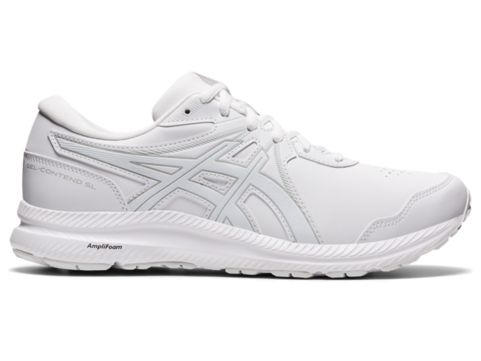 Men's GEL-CONTEND WALKER | White/White | Running Shoes | ASICS