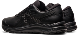 Men's GEL-CONTEND EXTRA WIDE | Black/Black Running Shoes | ASICS