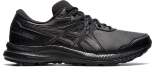 Men's GEL-CONTEND WALKER EXTRA | Black/Black | Running Shoes | ASICS
