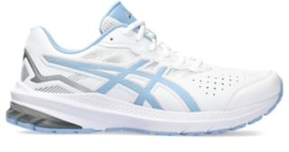 Asics leather hot sale running shoes