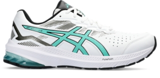 Leather asics running store shoes