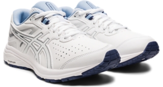 Leather cheap asics womens