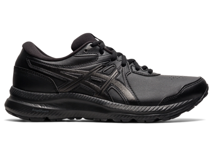  ASICS Women's Gel-Odyssey Running Shoes, 6, Black/Black