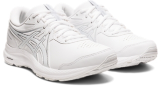 ASICS White/White Shoes | | Running WALKER GEL-CONTEND Women\'s |