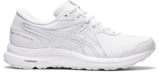 asics gel contend white