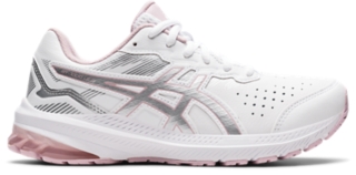 GT 1000 LEATHER 2 D WIDE Women White Pure Silver Women s Walking Shoes ASICS Australia