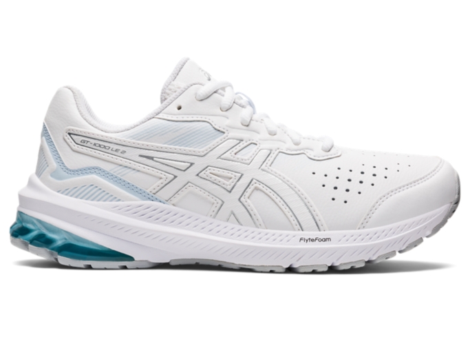 Women's GT1000 LEATHER 2 (D WIDE) White/White Walking ASICS Australia