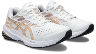 Asics gt-1000 4 (d) womens white onyx live coral best sale