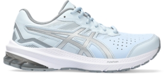 Women's GT-1000 LEATHER 2 (D WIDE) | Soft Sky/Pure Silver | Walkingu200b | ASICS  Australia