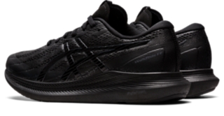 Asics black walking deals shoes