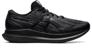 Asics black shop leather womens