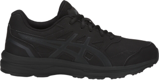 Ladies black asics on sale