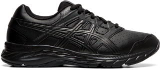asics leather school shoes