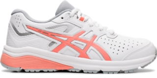 leather asics running shoes
