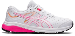 Asics leather cheap school shoes