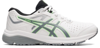 Asics leather sales school shoes