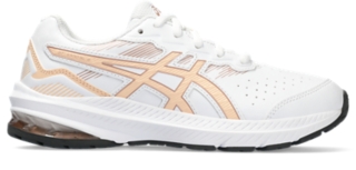 Asics white school deals shoes