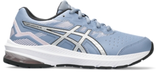 Asics leather school shoes best sale