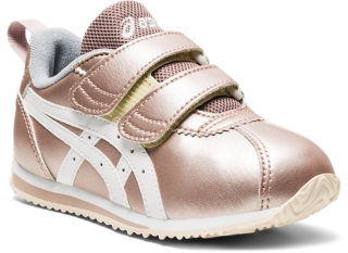 コルセア Mini Sh ピンクゴールド ホワイト キッズ スクスク Asics