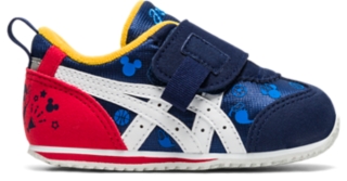 アイダホ Ds Baby ネイビー ホワイト キッズ スクスク Asics