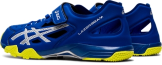 asics black and blue