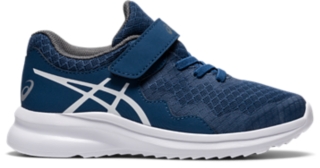 Lazerbeam Me Mg Twilight Blue White キッズ レーザービーム Asics