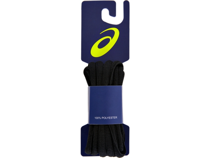 asics black shoe laces