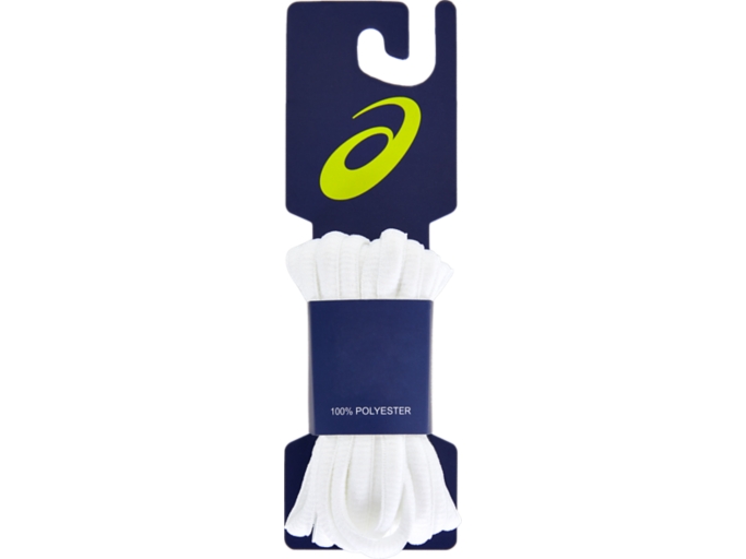 Unisex PERFORMANCE SHOELACES OVAL TYPE White Laces ASICS Australia