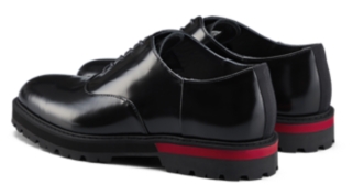 Oxford black red bottoms