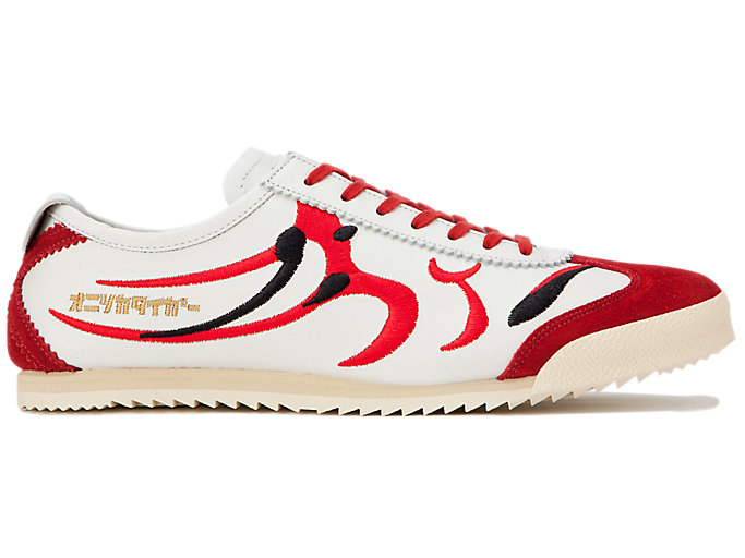 Image 1 of 8 of Unisex White/Classic Red MEXICO 66 DELUXE Men's Shoes