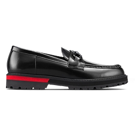 THE ONITSUKA BIT LOAFER BLACK/CLASSIC RED 1181A490 THE ONITSUKA BIT LOAFER BLACK/CLASSIC RED 1181A490