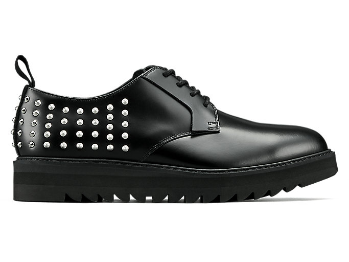 Image 1 of 8 of Men's Black/Black STUDDED DERBY Unisex Shoes