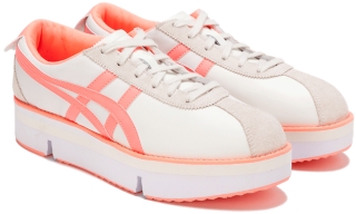 POKKURI SNEAKER PF CREAM/SUN CORAL
