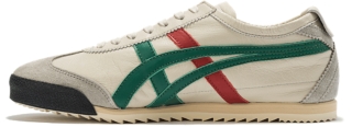 Women's MEXICO 66 DELUXE | Cream/Green | Shoes | Onitsuka Tiger