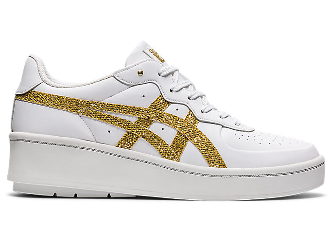 Image 1 of 8 of Women's White/Pure Gold GSM W WOMEN'S SHOES