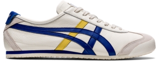 Unisex MEXICO 66 | Cream/Prussian Blue | UNISEX SHOES | Onitsuka Tiger