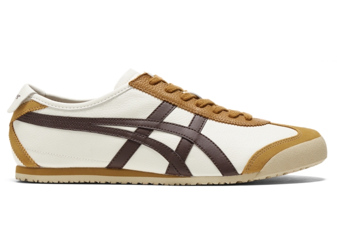 Unisex MEXICO 66 | Cream/Licorice Brown | UNISEX SHOES | Onitsuka Tiger