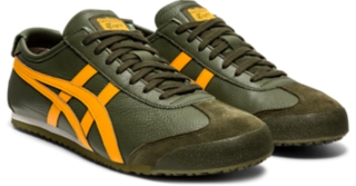 onitsuka tiger green yellow