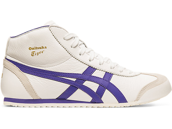 Image 1 of 7 of Unisex White/Violet MEXICO Mid Runner HERITAGE COLLECTION