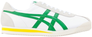 onitsuka tiger green white