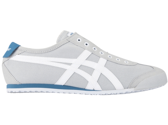 Unisex MEXICO 66 SLIP-ON | Mid Grey/White | UNISEX SHOES | Onitsuka Tiger