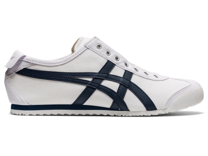 Unisex Mexico 66 Slip On White Iron Navy Shoes Onitsuka Tiger