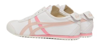 MEXICO 66 SLIP-ON - WHITE/GINGER PEACH | Onitsuka Tiger Hong Kong