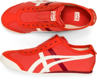 onitsuka tiger mexico 66 slip on red