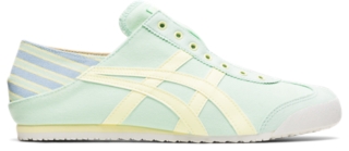 Unisex Mexico 66 Paraty Mint Tint Huddle Yellow Shoes Onitsuka Tiger