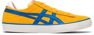 Asics tiger shop blue and yellow