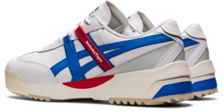 DELEGATION EX | MEN | WHITE/ELECTRIC BLUE | Onitsuka Tiger Philippines