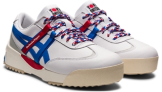 DELEGATION EX | MEN | WHITE/ELECTRIC BLUE | Onitsuka Tiger Philippines